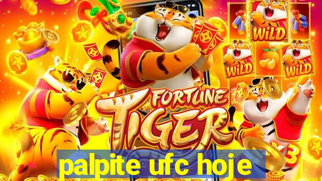 palpite ufc hoje